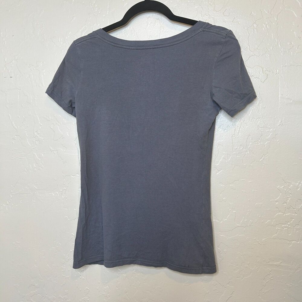 Grunge METAL MULISHA Shirt Womens Small Gray Purple Skull Y2K Goth Distressed 90 - Picture 2 of 7